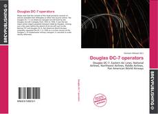 Couverture de Douglas DC-7 operators