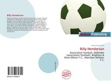 Billy Henderson kitap kapağı