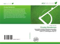 Bookcover of Crosby Henderson