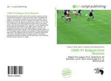 Обложка 1990–91 Belgian First Division
