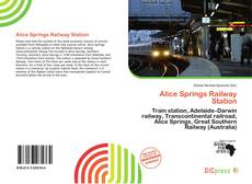 Alice Springs Railway Station的封面