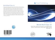 Portada del libro de British Rail Class 16