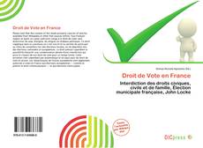 Droit de Vote en France的封面