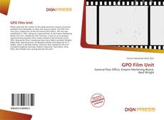 Bookcover of GPO Film Unit