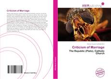 Portada del libro de Criticism of Marriage