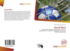 Bookcover of David Obua