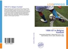 Bookcover of 1906–07 in Belgian Football