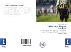 Bookcover of 1920–21 in Belgian Football