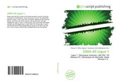 Bookcover of 2004–05 Ligue 1