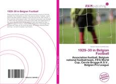 Couverture de 1929–30 in Belgian Football