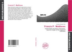 Portada del libro de Francis P . Matthews