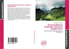 Buchcover von General Roman Calendar, Saints in Anglicanism