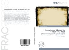 Portada del libro de Championnat d'Écosse de football 1962-1963