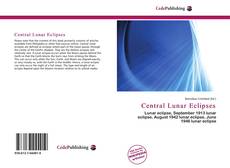 Copertina di Central Lunar Eclipses