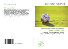 Bookcover of Marc-Vivien Foé