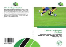 1961–62 in Belgian Football kitap kapağı