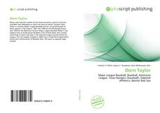 Bookcover of Dorn Taylor