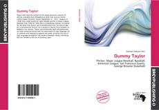 Buchcover von Dummy Taylor