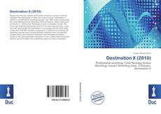 Buchcover von Destination X (2010)