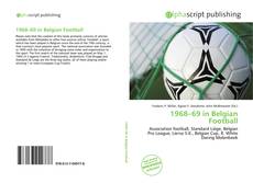 Bookcover of 1968–69 in Belgian Football
