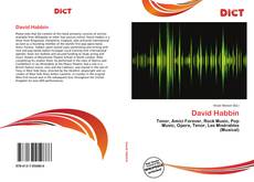 Bookcover of David Habbin