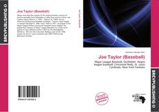 Joe Taylor (Baseball) kitap kapağı