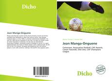 Copertina di Jean Manga-Onguene