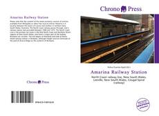 Capa do livro de Amarina Railway Station 