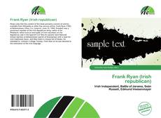 Buchcover von Frank Ryan (Irish republican)