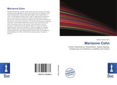 Buchcover von Marianne Cohn