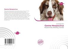 Bookcover of Canine Herpesvirus