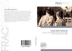 Portada del libro de Louis Kahn (admiral)