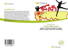 Bookcover of Leslie Morrison