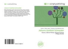 Bookcover of Johann Gottlob Schneider