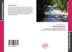 Обложка Aldeyjarfoss