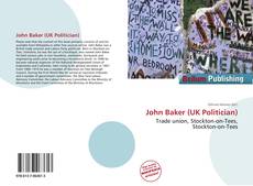 Buchcover von John Baker (UK Politician)