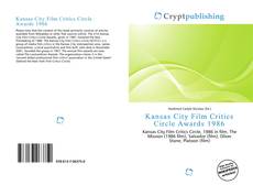 Buchcover von Kansas City Film Critics Circle Awards 1986