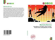 Portada del libro de Mahalia Barnes