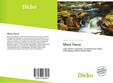 Copertina di Moss Force