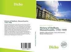 Copertina di History of Dedham, Massachusetts, 1793–1999