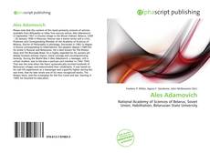 Borítókép a  Ales Adamovich - hoz