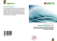 Portada del libro de Hérode Philippe Ier