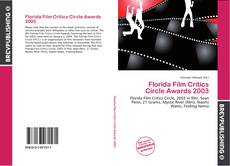 Copertina di Florida Film Critics Circle Awards 2003