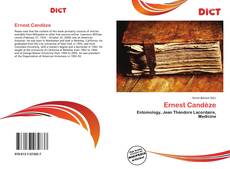 Bookcover of Ernest Candèze