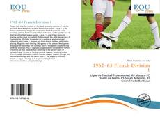 Capa do livro de 1962–63 French Division 1 