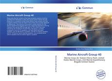 Capa do livro de Marine Aircraft Group 40 