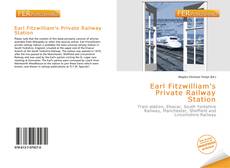 Bookcover of Earl Fitzwilliam's Private Railway Station