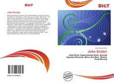 Bookcover of Jake Snider