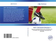 Capa do livro de 1977–78 French Division 1 