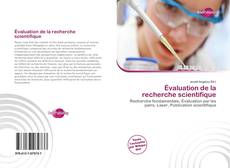 Bookcover of Évaluation de la recherche scientifique